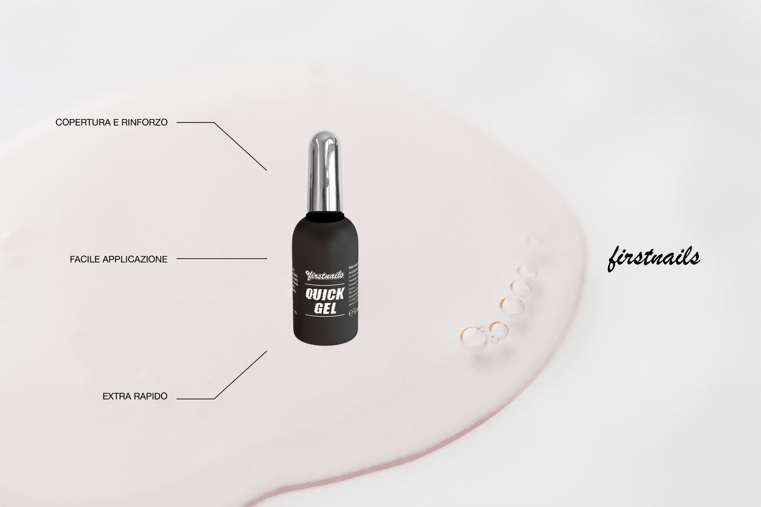 QUICK GEL RINFORZO PER UNGHIE | FIRSTNAILS