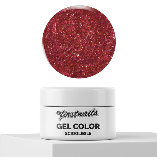 GLITTER ROSSO - WINNER GEL COLOR